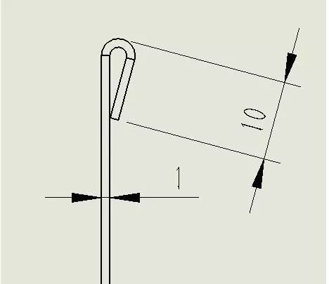 【钣金设计】钣金压死边加工方法,了解一下!的图8